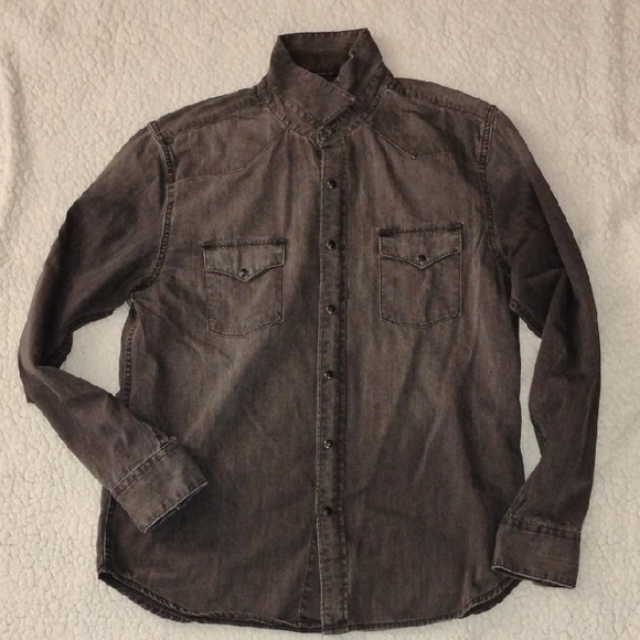 Lucky Brand Other - Lucky Brand Dark Brown Casual Button Down Shirt